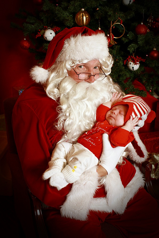 First Team Santa Clause Photos