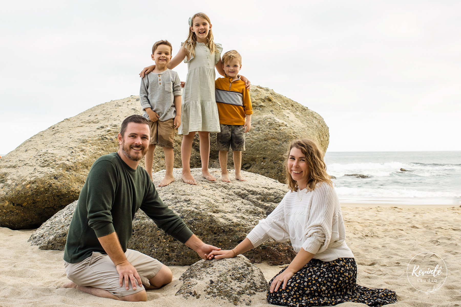 Family Vacation Beach Photo